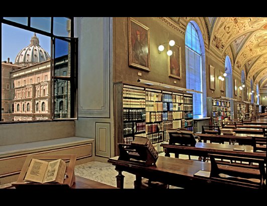 Researchers Can Use the Library, But Only the Pope Can Borrow a Book