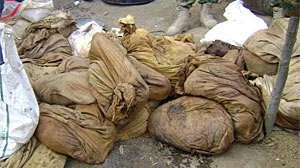 DEA and Afghan Forces Bust Major Heroin Labs
Over 1 Ton Worth $55 Million Recovered
Seized heroin
BEEST GRADE HEROIN