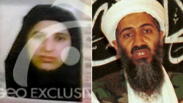 usama bin laden. The wife of Osama Bin Laden