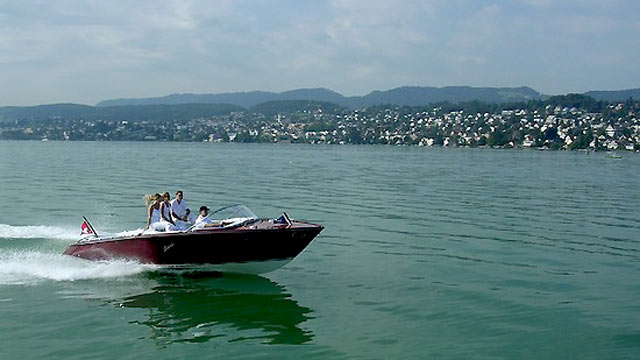 PHOTO: The Swiss manufacturer Boesch has become a leader in manufacturing stylish and functional electric boats.