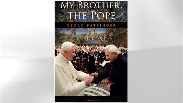 PHOTO: Book cover for ?My Brother, The Pope,? the memoirs of Monsignor Georg Ratzinger.