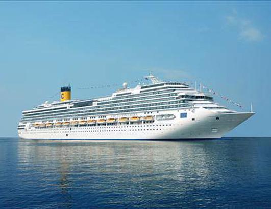 Cruise Ship Runs Aground Off Italy