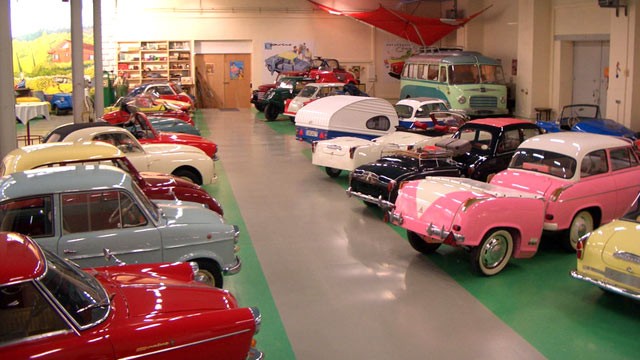 PHOTO: A German collector has opened a museum to exhibit his treasured vintage microcars. For a while, they were a popular and affordable alternative to motorbikes during Germany's postwar economic miracle.