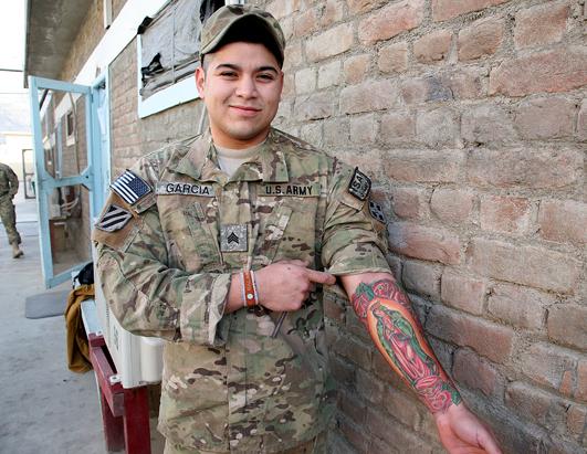 Military tattoos are a really important part of our culture as they're one