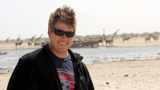 PHOTO: Jeff Rice, producer of the television show "The Amazing Race" is seen in this undated file photo taken in Namibia.