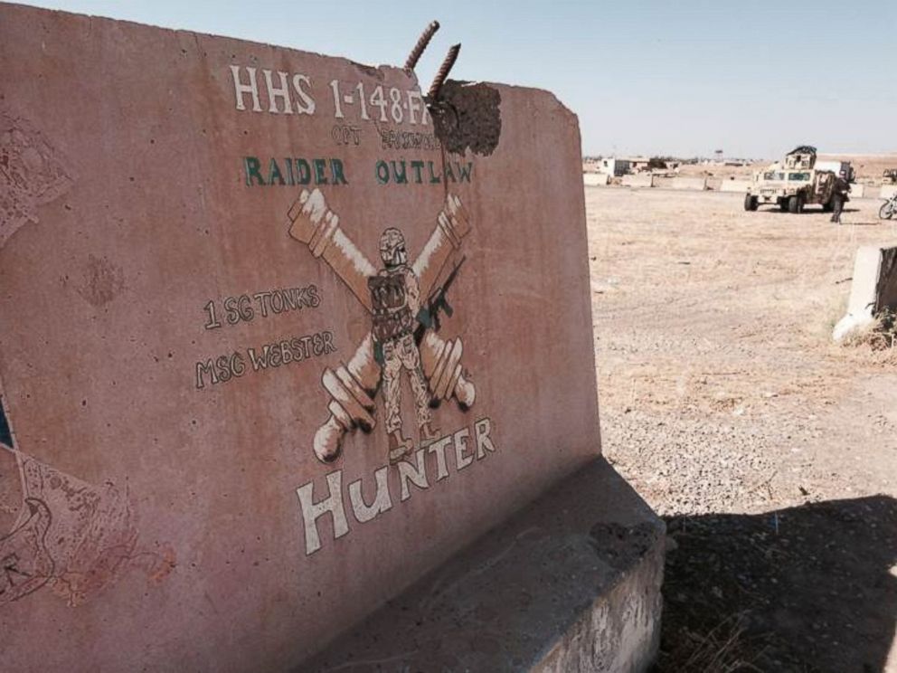 PHOTO: The ghostly remnants of the American G.I.s presence are everywhere in the Kirkuk Air Base in Kirkuk, Iraq, June 16, 2014.