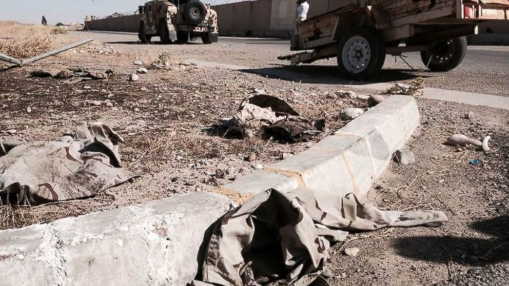 PHOTO: The ghostly remnants of the American G.I.s presence are everywhere in the Kirkuk Air Base in Kirkuk, Iraq, June 16, 2014.