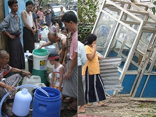An aid worker and a Yangon resident reflect on the aftermath of Cyclone Nargis.