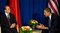 Obama sits down with Chinese Premier
