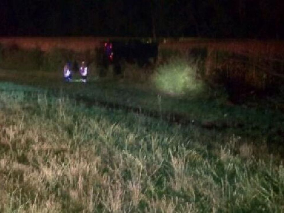 PHOTO: More than 30 people were injured after a Greyhound bus overturned on an Ohio interstate on Sept. 14, 2013 authorities said. The bus was heading northbound on I-75 in Butler County, Ohio when overturned.