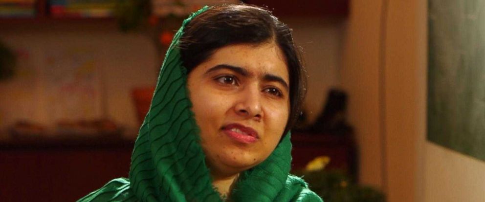 PHOTO: Activist Malala Yousafzai seen here during an interview with ABC News on Jan. 20, 2018.