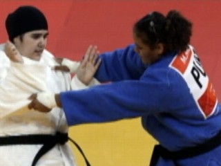 Watch: First Female Saudi Olympian Makes History