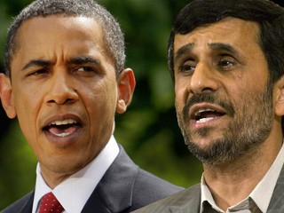 Obama and Ahmadinejad