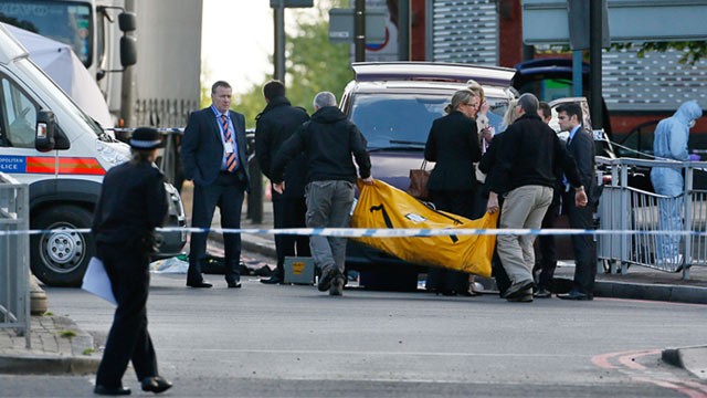 PHOTO: London crime scene