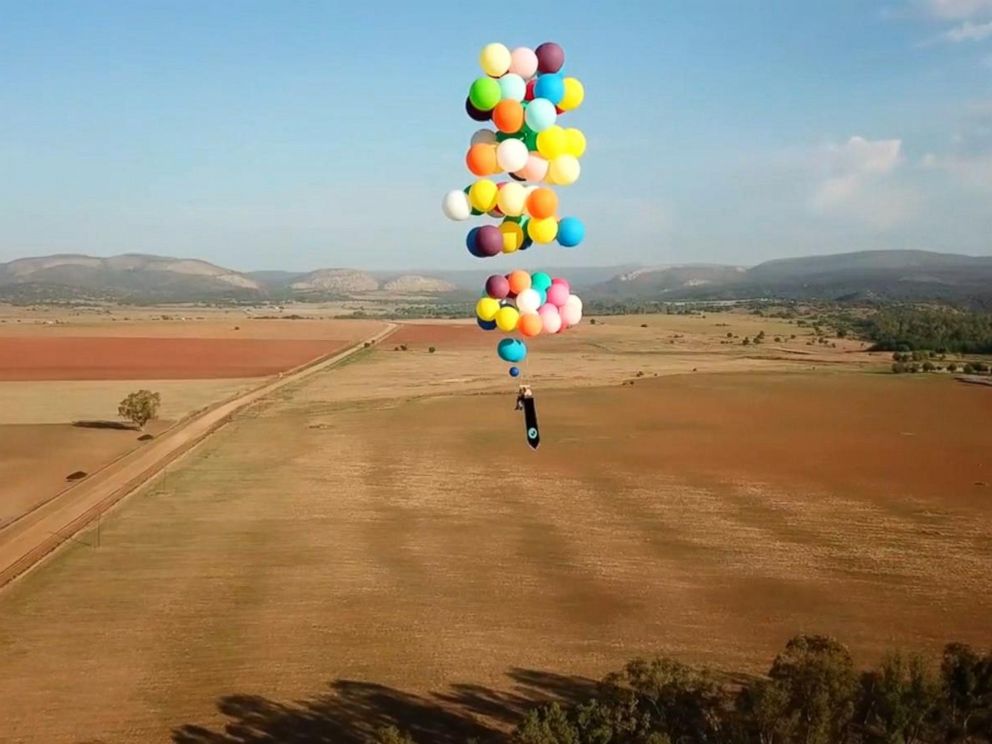 Αποτέλεσμα εικόνας για Flight with ... 100 balloons