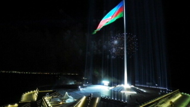 VIDEO: Tajikistans 541-foot pole has other nations scrambling to be number one.