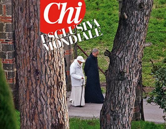 First Photos of Pope Emeritus at Castel Gandolfo