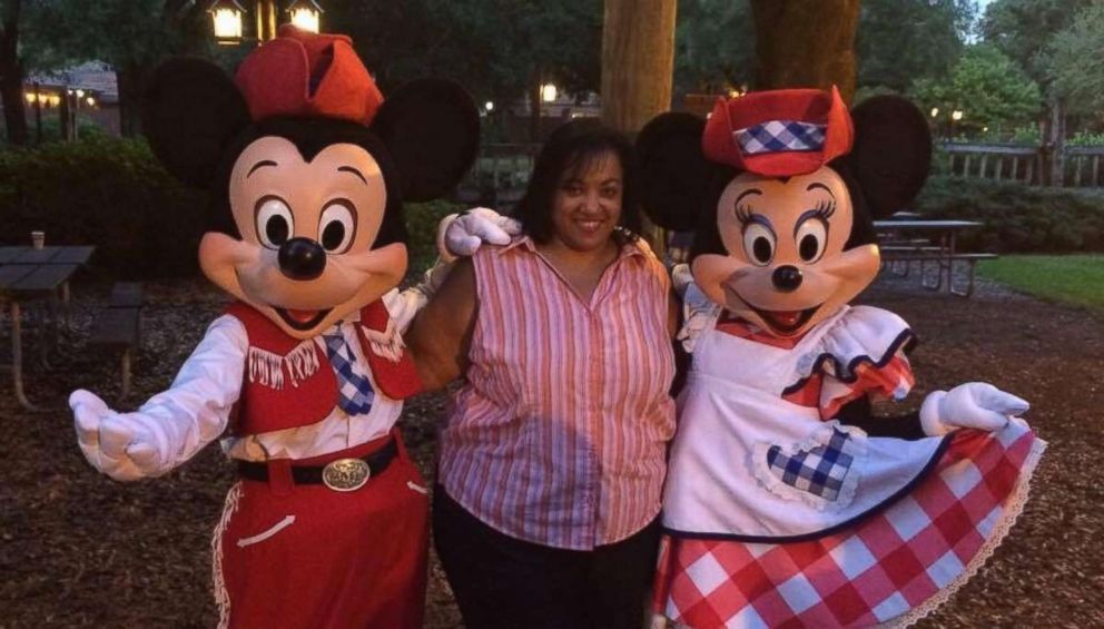 PHOTO: Andrea Well at Disney.