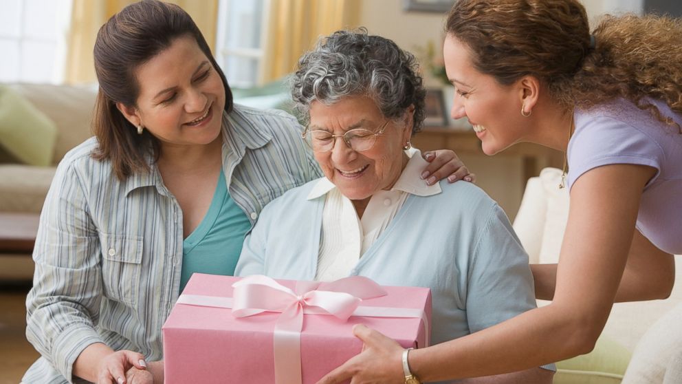 PHOTO: "Grandma Showers" celebrate the increasing role a grandmother-to-be will have in their grandchilds life.
