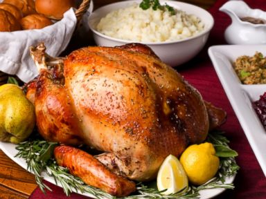 PHOTO: Thanksgiving dinner.