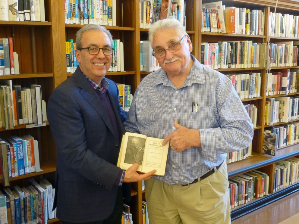 PHOTO: The book Forty Minutes Late was 100 years overdue when it was returned to the San Francisco Public Library.