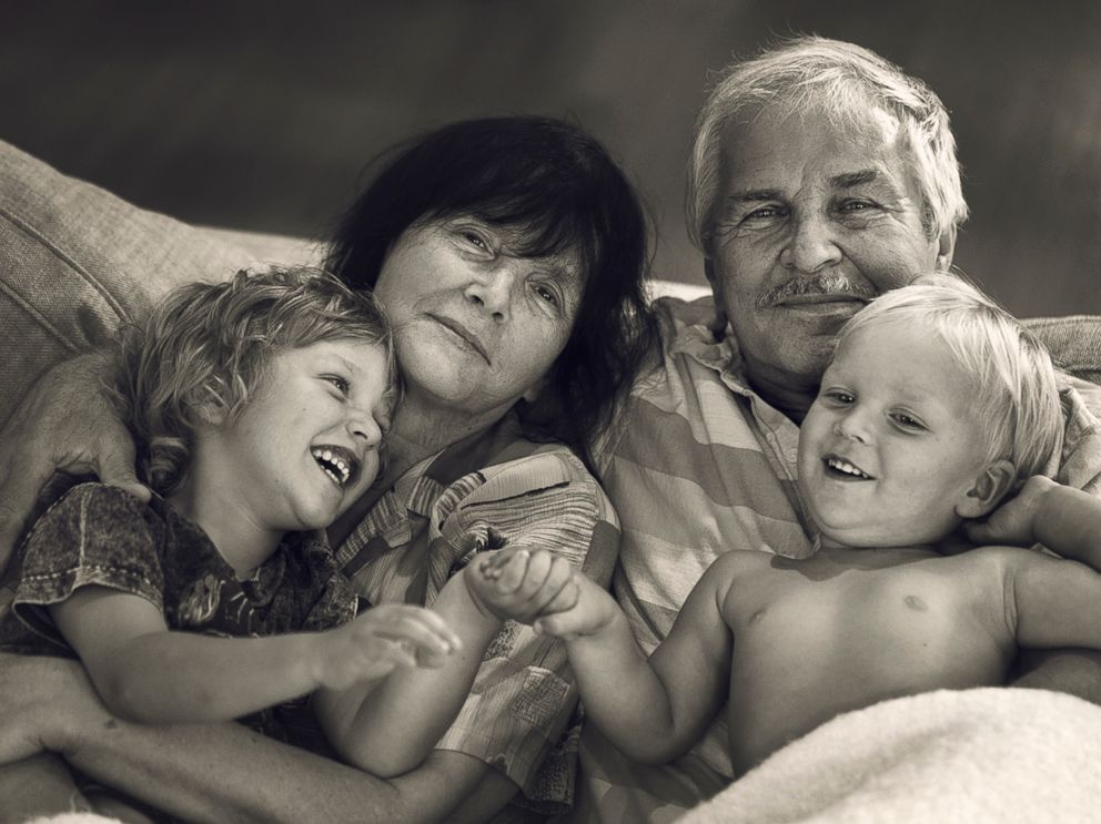 PHOTO: Photographer Ivette Ivens captures the bond between grandparents and grandchildren in her new series Generations.