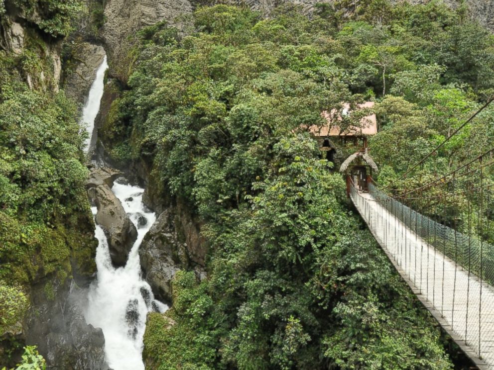 PHOTO: Those at the lodge can also take a stroll near the Pailon del Diablo waterfall.
<p itemprop=