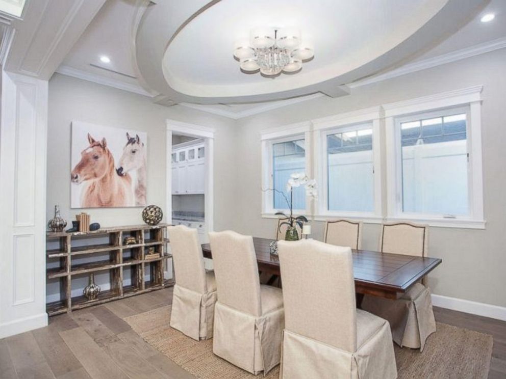 PHOTO: The dining room inside Ne-Yos $1.9 million California home.