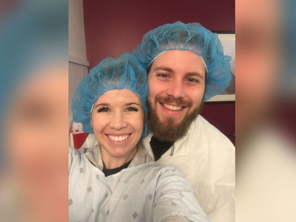 PHOTO: After two years of struggling with infertility, Lauren and Garyt Walker are welcoming twins in August.