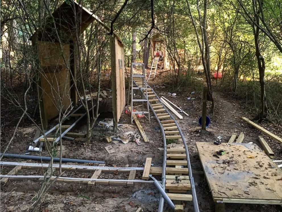 Georgia teen builds custom backyard roller coaster over 5 ...