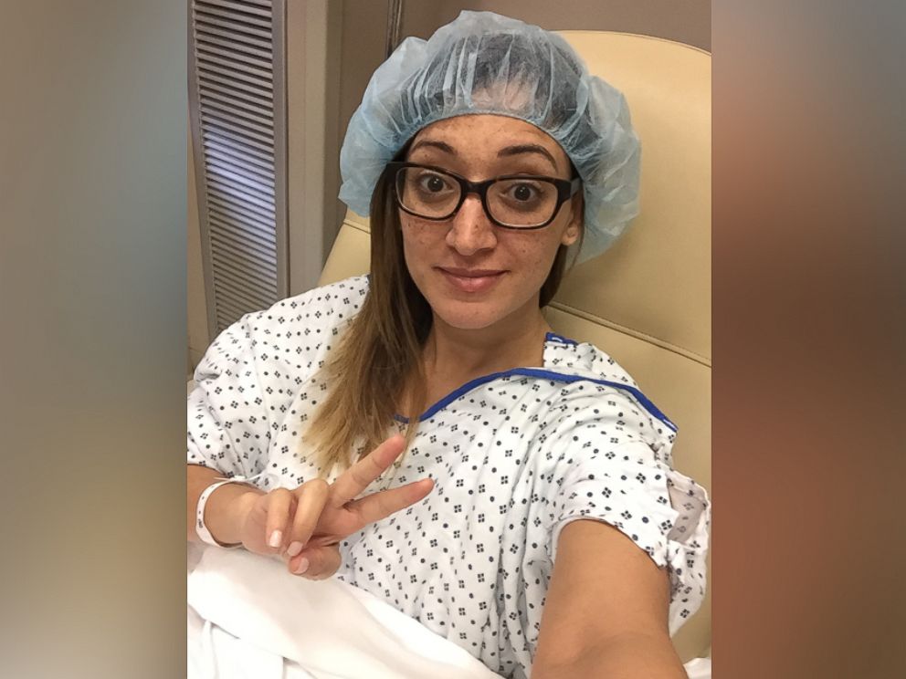 PHOTO: Andrea Sealy underwent a double mastectomy Wednesday. Before that, the Philadephia woman threw a goodbye party for her breasts.