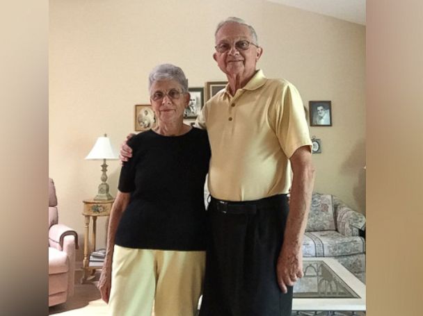 PHOTO: Ed and Fran Gargiula have been married 52 years, and for the last 18 months, theyve worn matching outfits. 