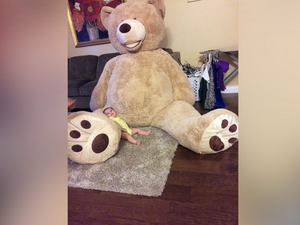 gigantic teddy bear