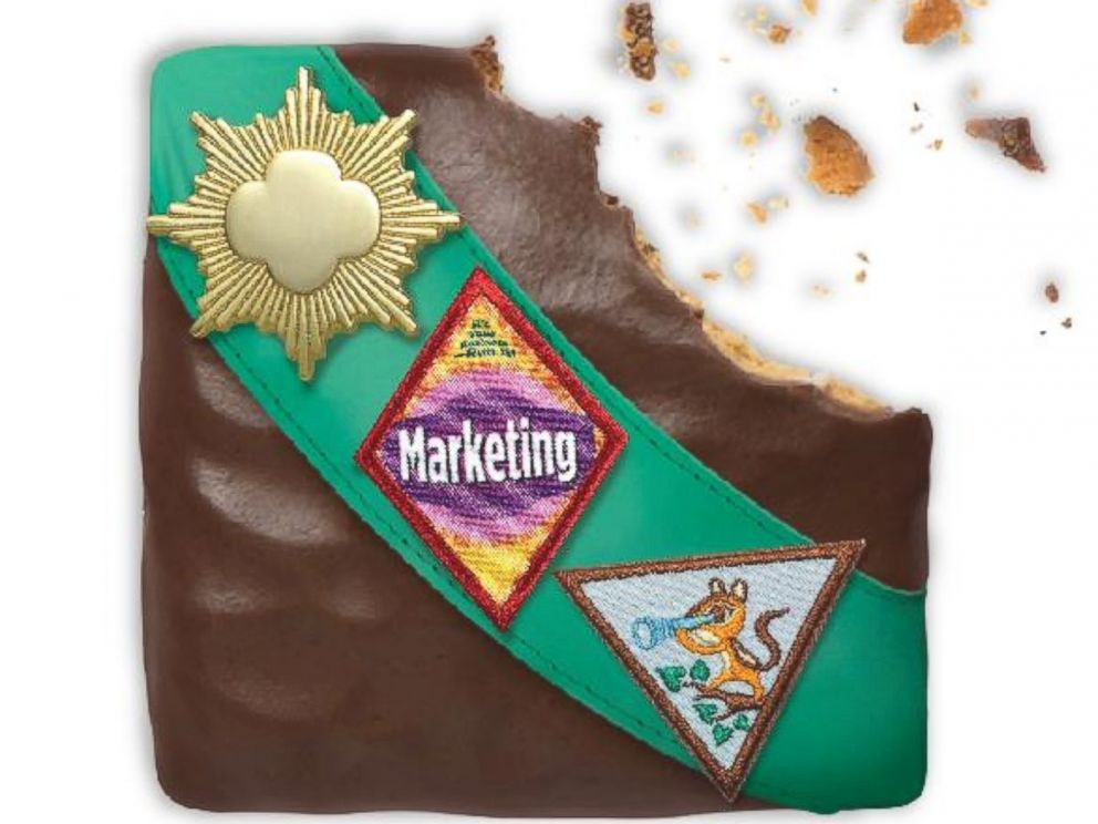 PHOTO: The Girl Scouts are introducing a smores-inspired cookie made of a crispy graham cookie dipped in a creme icing and covered in chocolate.