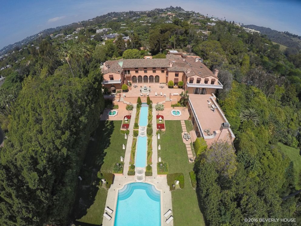 PHOTO: The Beverly House, well known for being the mansion featured in The Godfather, is on the market for $195 million.