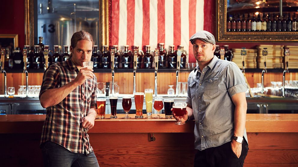 PHOTO: James Watt and Martin Dickie are founders of the fastest growing brewery in the UK and now the hosts of Esquire Networks new series Brew Dogs.