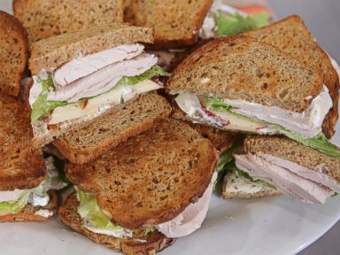 PHOTO: Emeril Lagasses Turkey Waldorf Sandwich.