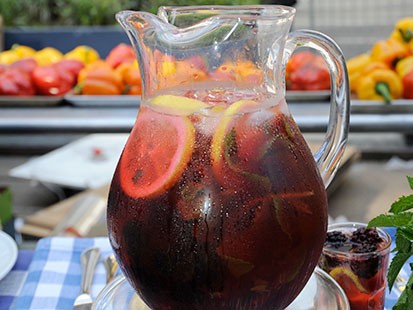 PHOTO: Rachael Rays non-alcoholic Frutti di Bosco cooler cocktail is seen here.