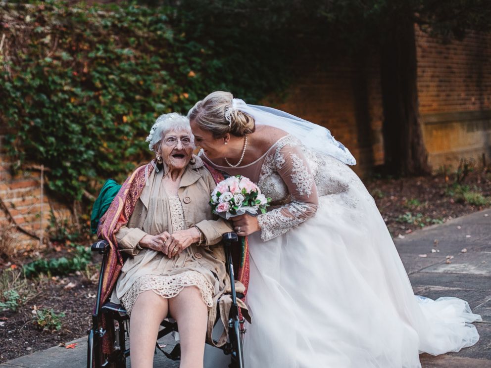 PHOTO: Her granddaughter, Keely Crimando, said her grandmother is her bestie and couldnt imagine not including her on the big day.