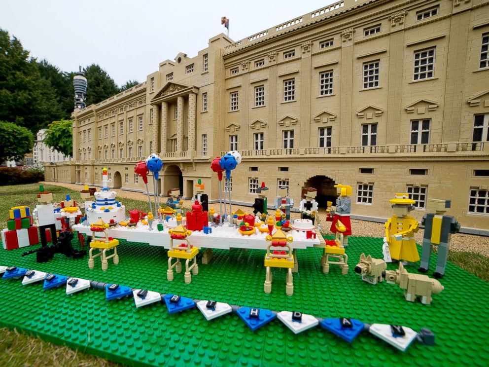 PHOTO: Legoland Windsor hosts a first birthday party for Prince George of Cambridge on July 21, 2014 in Windsor, England.