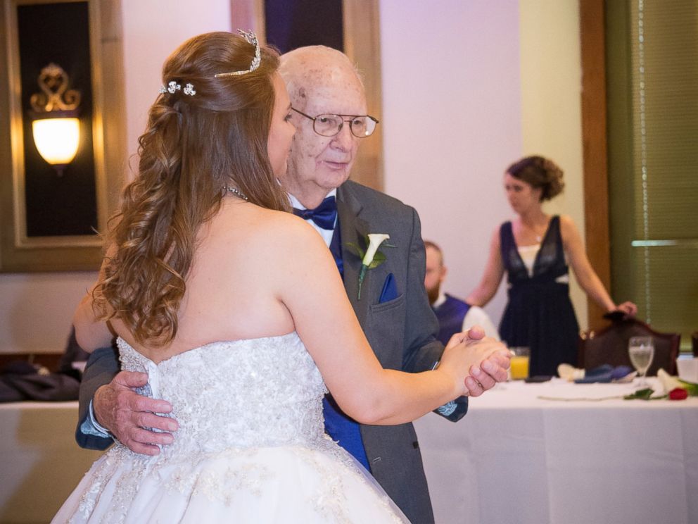 PHOTO: KC Schafer of Clarksville, Indiana, said he always knew he wanted his grandpa, Charles Schafer, 90, to be his best man.