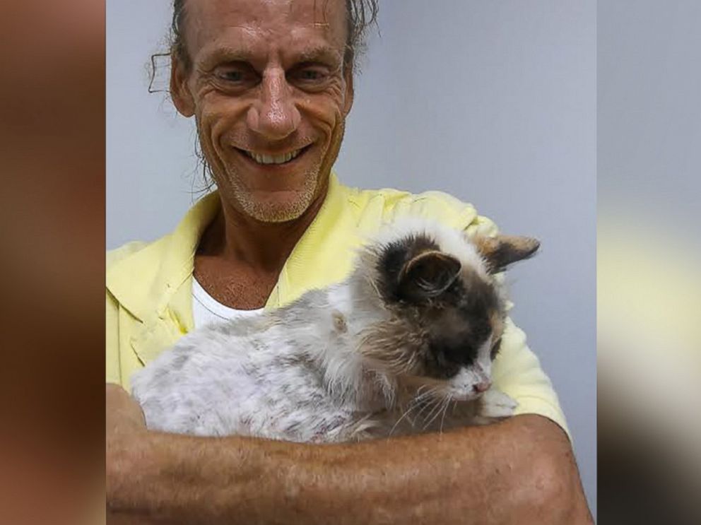 PHOTO: Raymond McNamara shared an emotional reunion with his 20-year-old cat, Lily.