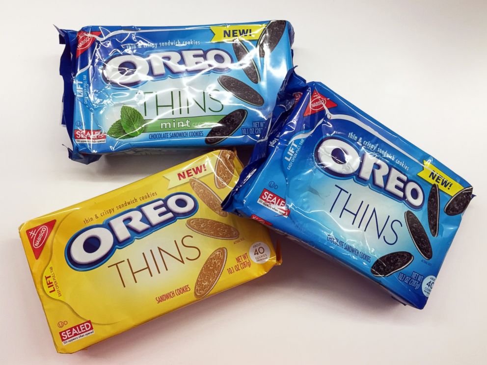 PHOTO: Oreo Thins come in three flavors: chocolate, graham and mint.