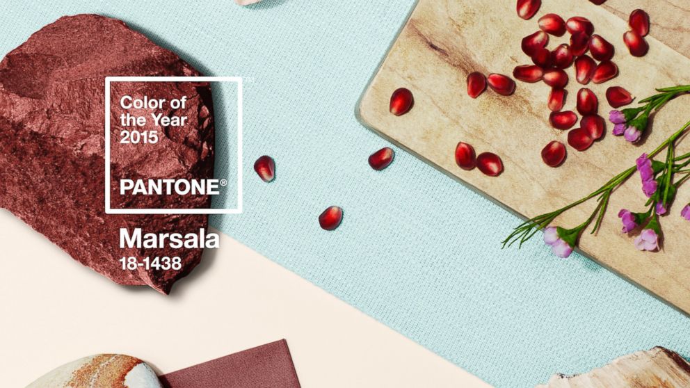 PHOTO: Pantone has announced its color of the year for 2015. The color is marsala, the company announced in a press release on Dec. 4, 2014.