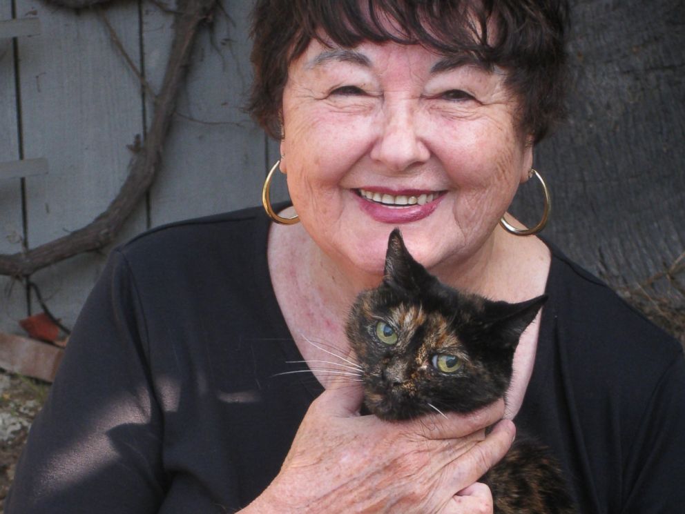 PHOTO: Tiffany Two, recognized by Guinness as the worlds oldest living cat at 27 years old, is held by her owner, Sharon Voorhees, in an undated handout photo.