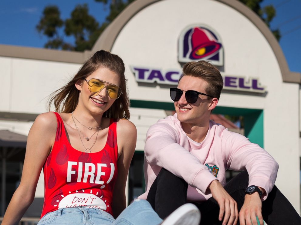 PHOTO: Forever 21 and Taco Bells new limited edition clothing line is available in stores and online.