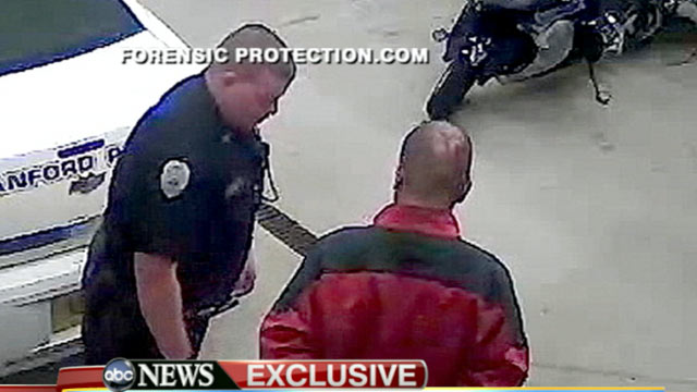 PHOTO: A new enhanced version of the surveillance video of George Zimmerman in custody, may support neighborhood-watch shooters story in the Trayvon Martin shooting.