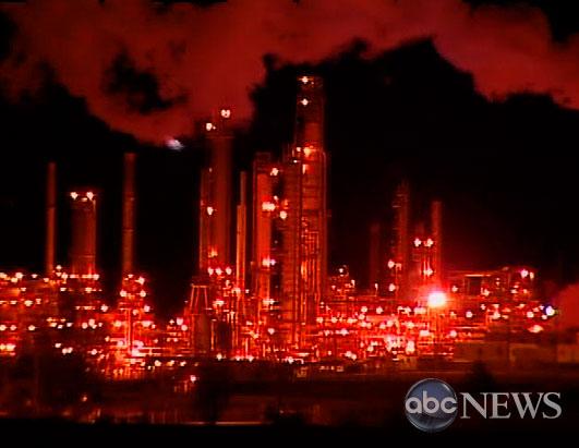 toxic brew at aging oil refineries near major cities across America.