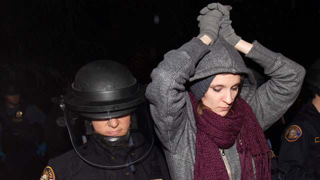 PHOTO: Arrests, Clashes at Occupy Denver and Occupy Portland