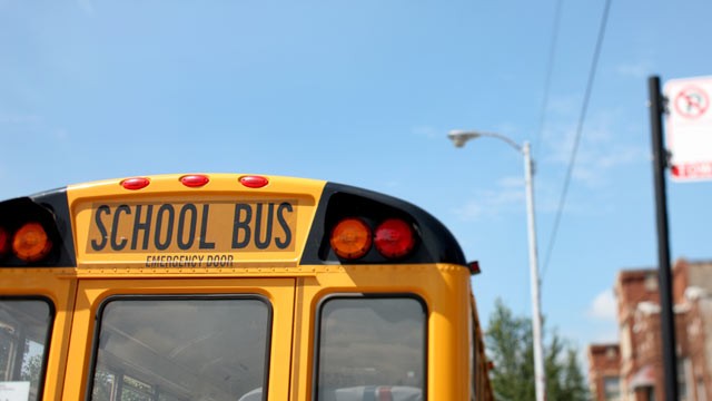 PHOTO: Clayton County neighborhood said a gunman was aiming for children who were getting on a school bus.